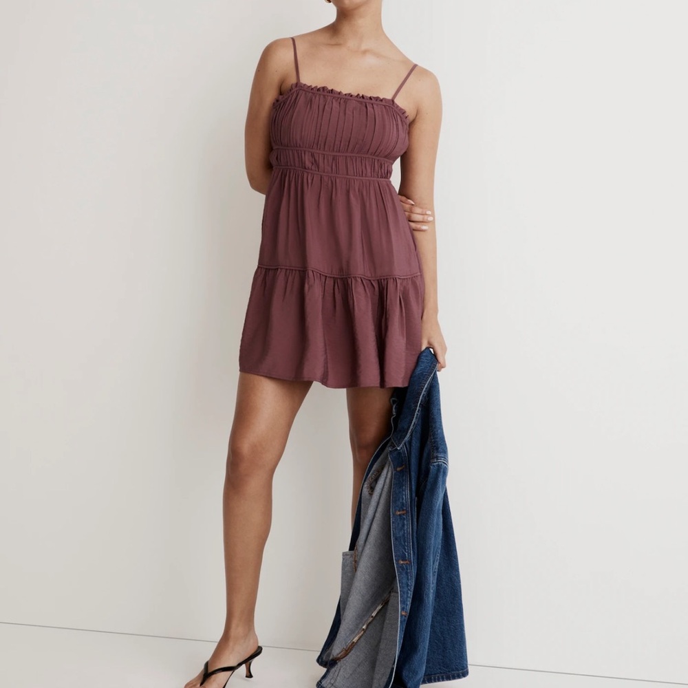 Sophia Cami Tiered Mini Dress